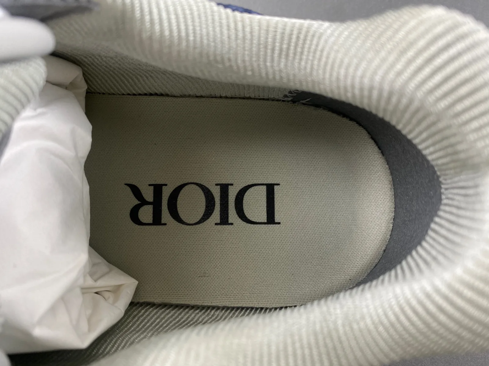 Dior B27 Low Dior Oblique Galaxy “White Dark Blue” — photo 12 of 17