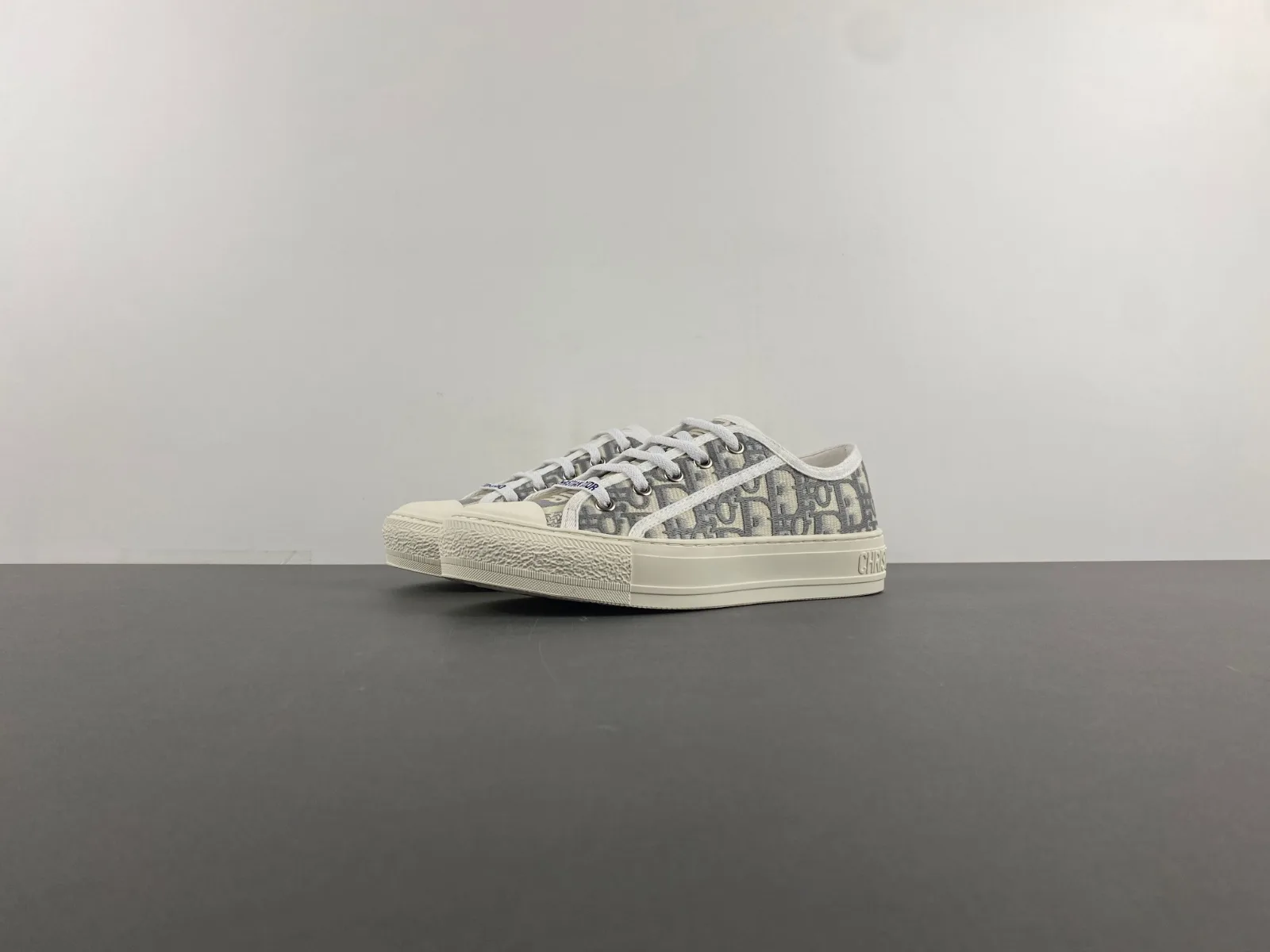 Dior Oblique Platform Canvas “Navy White” — photo 1 of 17