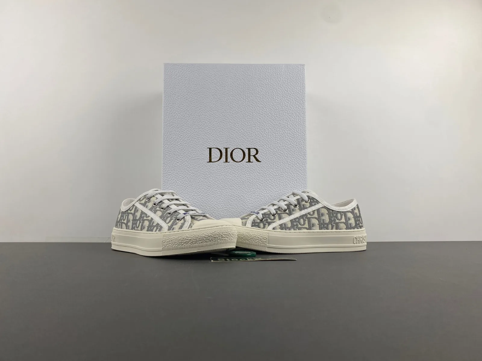 Dior Oblique Platform Canvas “Navy White” — photo 5 of 17