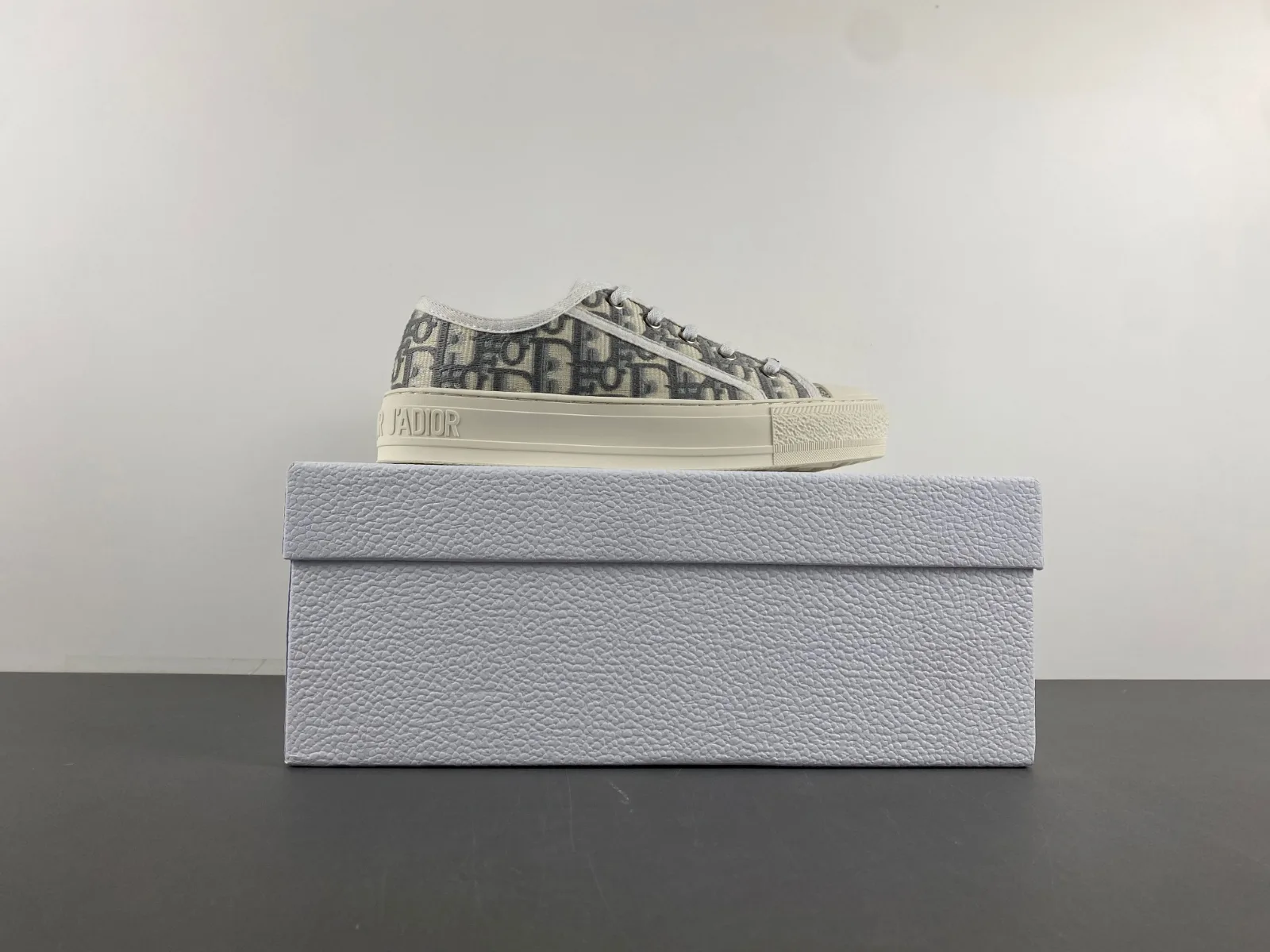 Dior Oblique Platform Canvas “Navy White” — photo 8 of 17