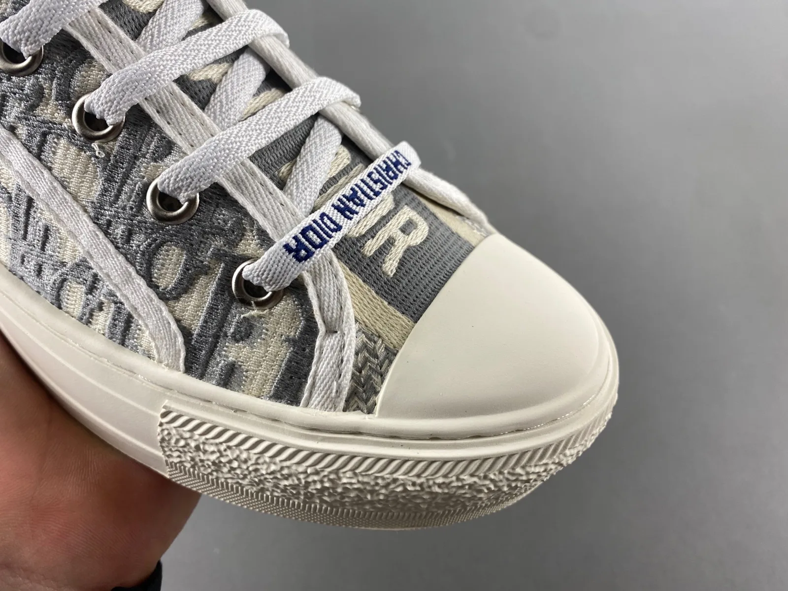 Dior Oblique Platform Canvas “Navy White” — photo 12 of 17