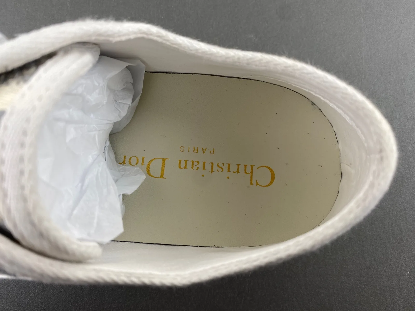 Dior Oblique Platform Canvas “Navy White” — photo 13 of 17