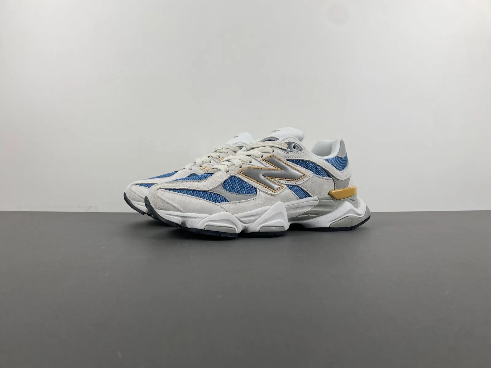 New Balance 9060 “White Blue Gold” — photo 2 of 16