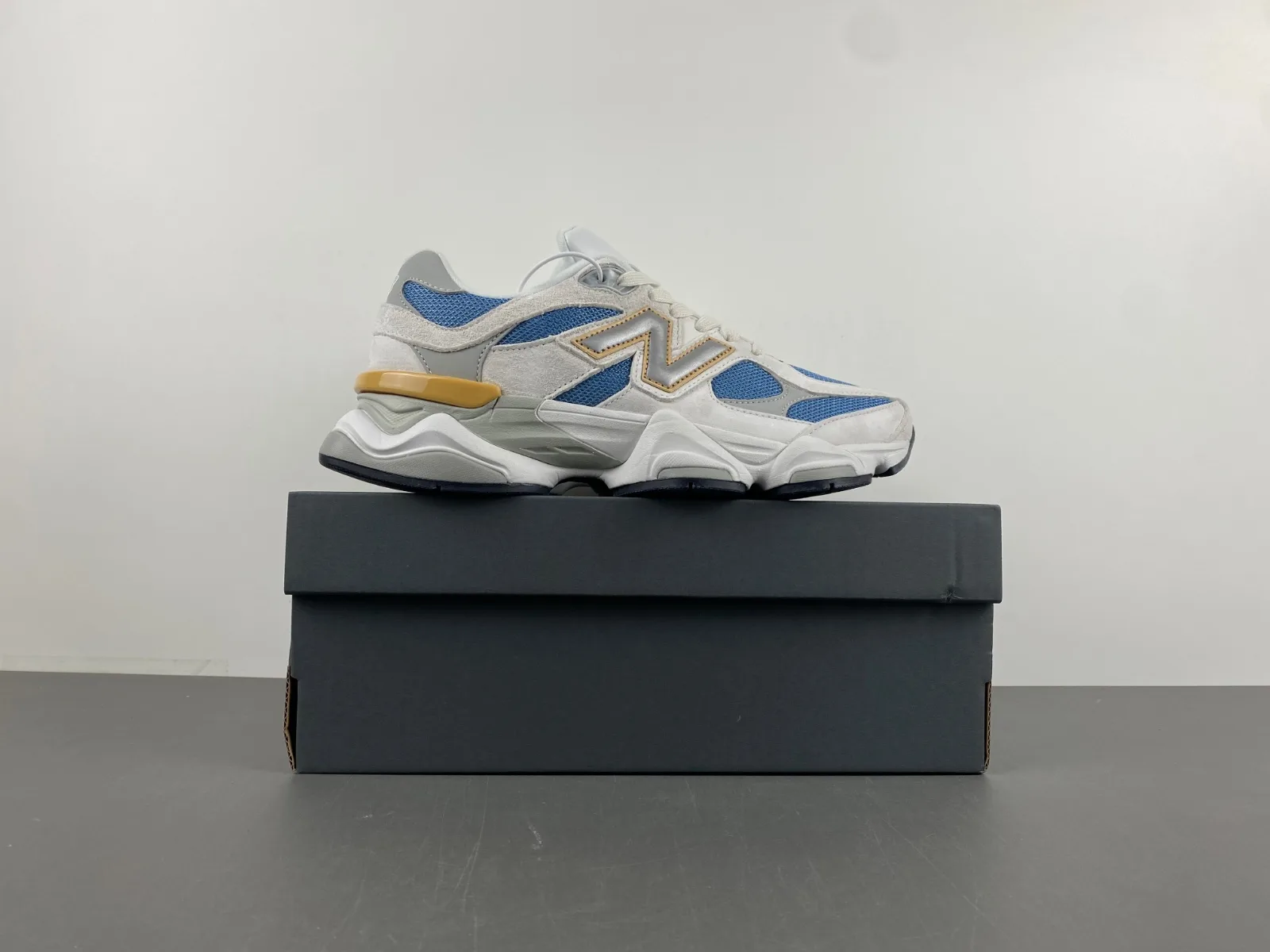 New Balance 9060 “White Blue Gold” — photo 8 of 16