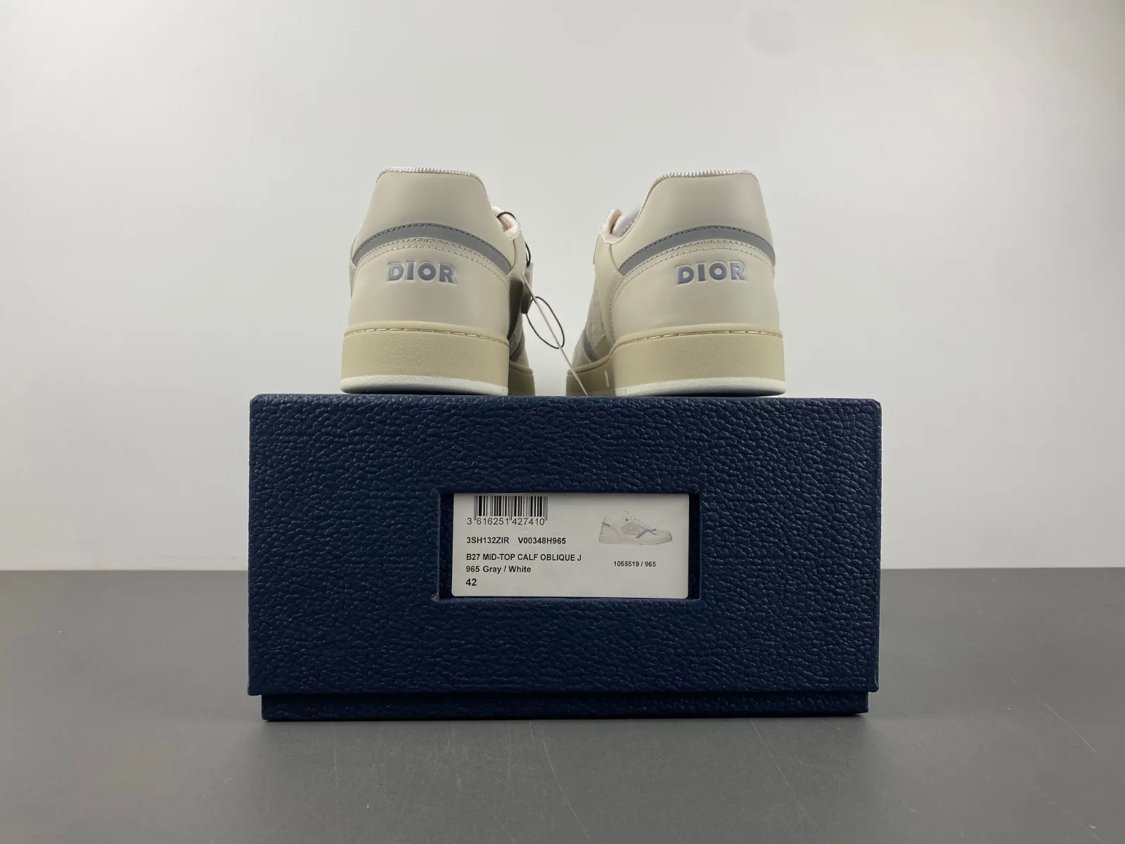 Dior B27 Low Dior Oblique Galaxy “Beige Yellow Grey” — photo 8 of 17