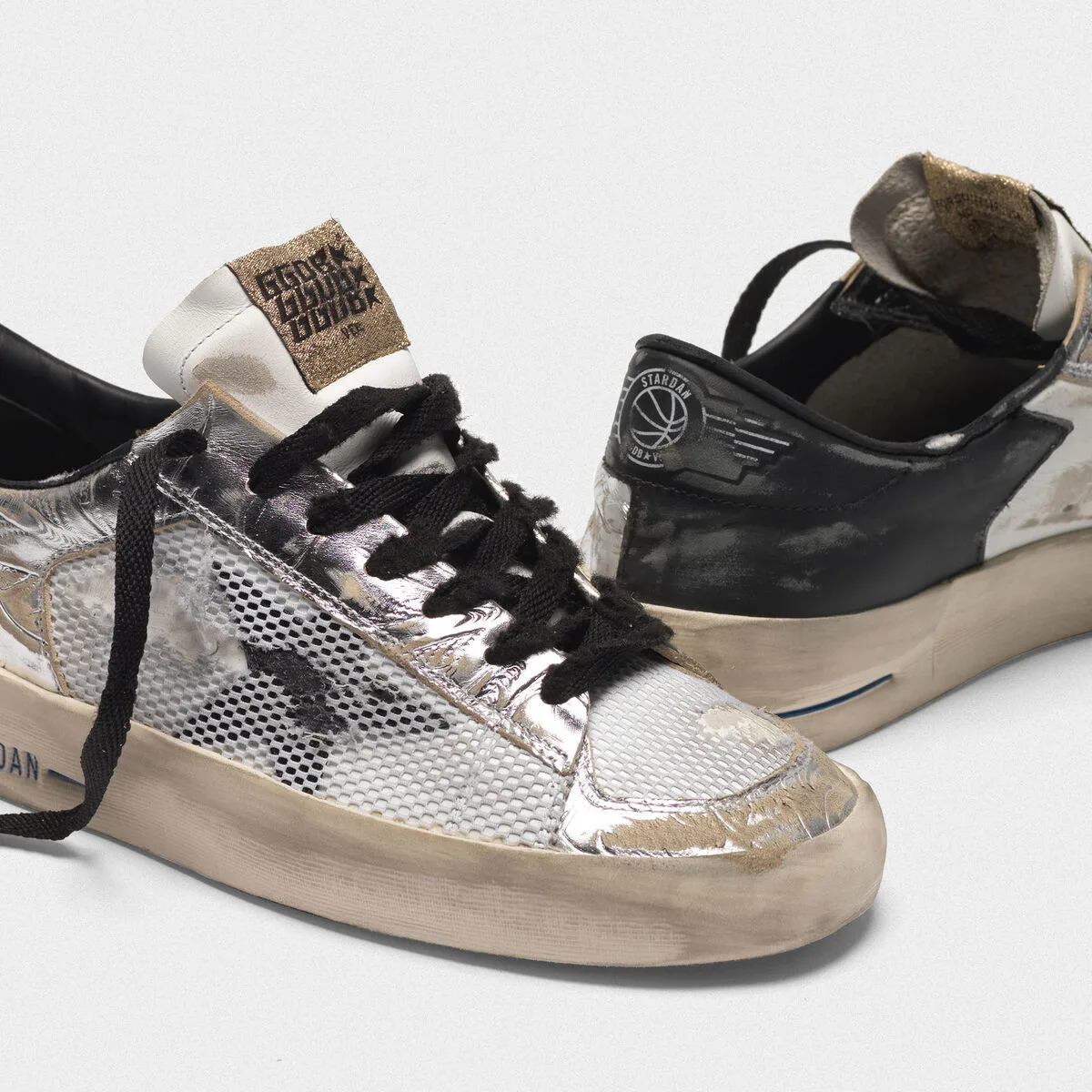 Golden Goose Stardan LTD Sneakers “Silver” — photo 1 of 4