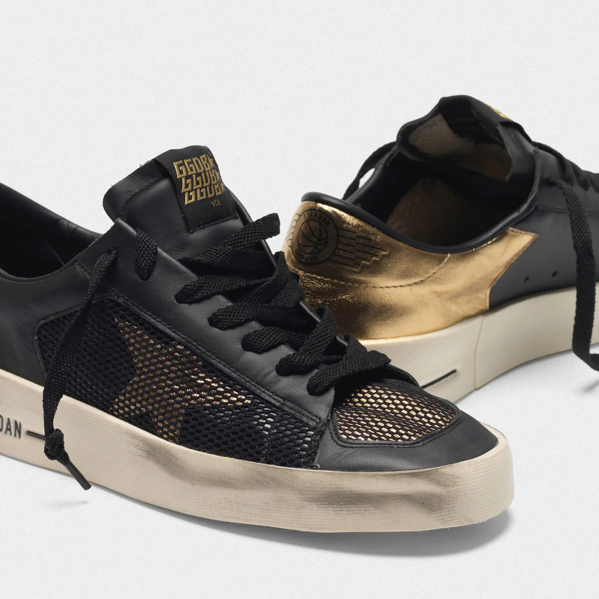 Golden Goose Stardan Sneakers “Black Gold” — photo 1 of 4