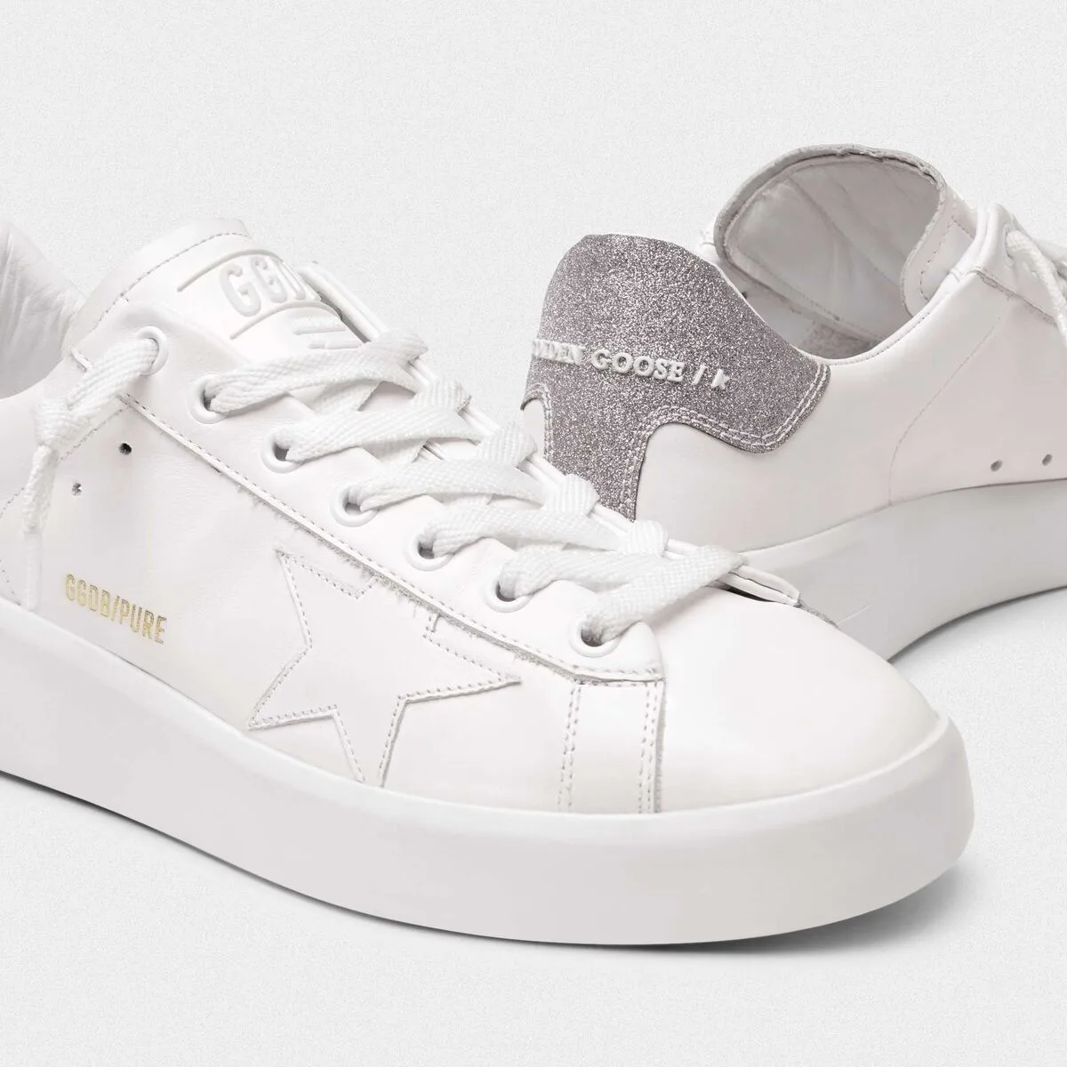 Golden Goose Purestar Sneakers “Silver” — photo 2 of 4