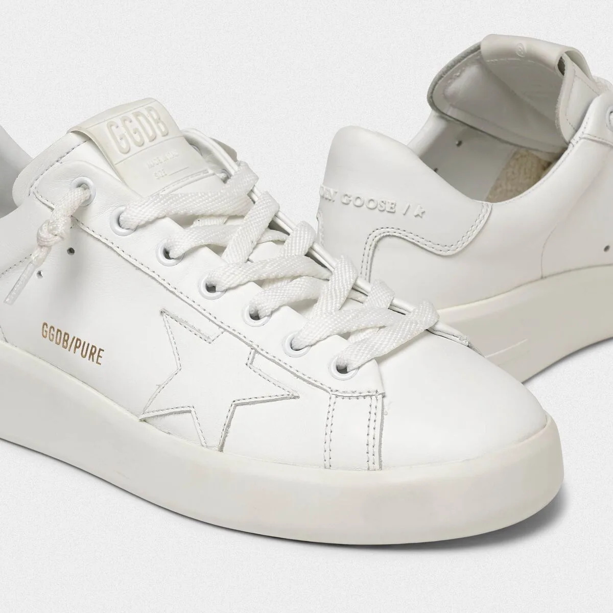 Golden Goose Purestar White Sneakers “White” — photo 3 of 4