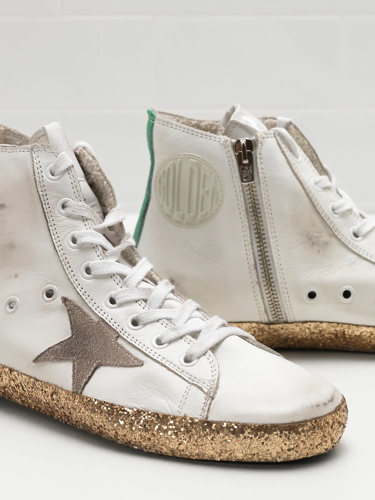 Golden Goose Francy Sneakers G31ws591.a99 Upper — photo 2 of 5