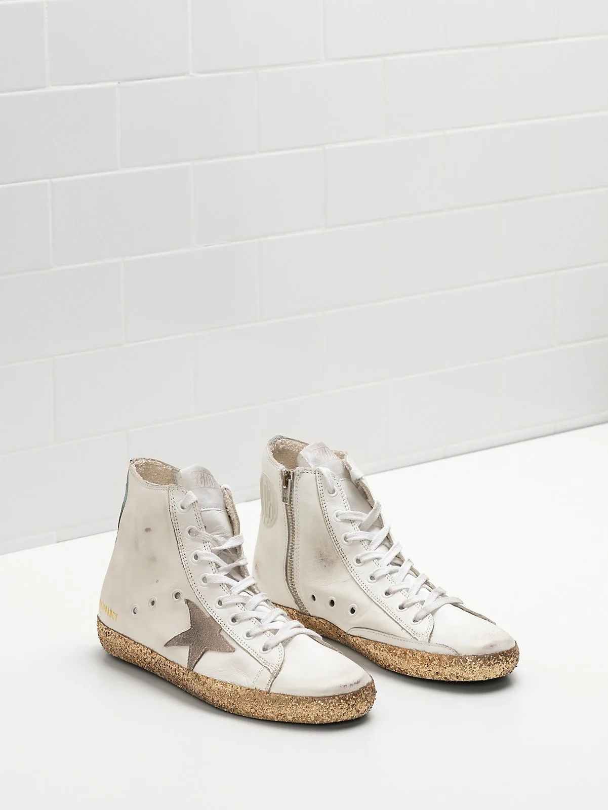 Golden Goose Francy Sneakers G31ws591.a99 Upper — photo 4 of 5