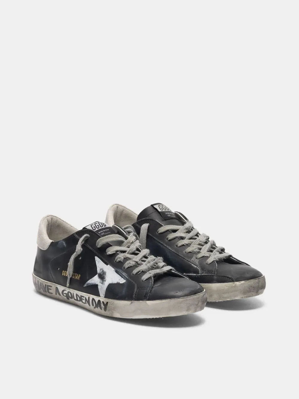 Golden Goose Black Super-star Sneakers “Black” — photo 2 of 4