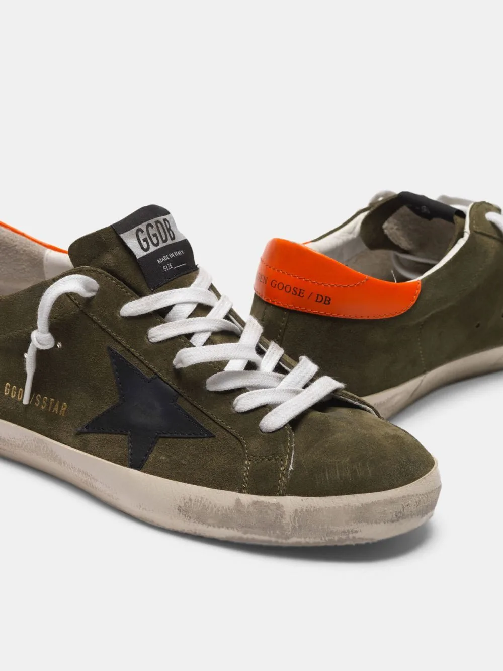 Golden Goose Super-star Sneakers “Orange” — photo 1 of 5