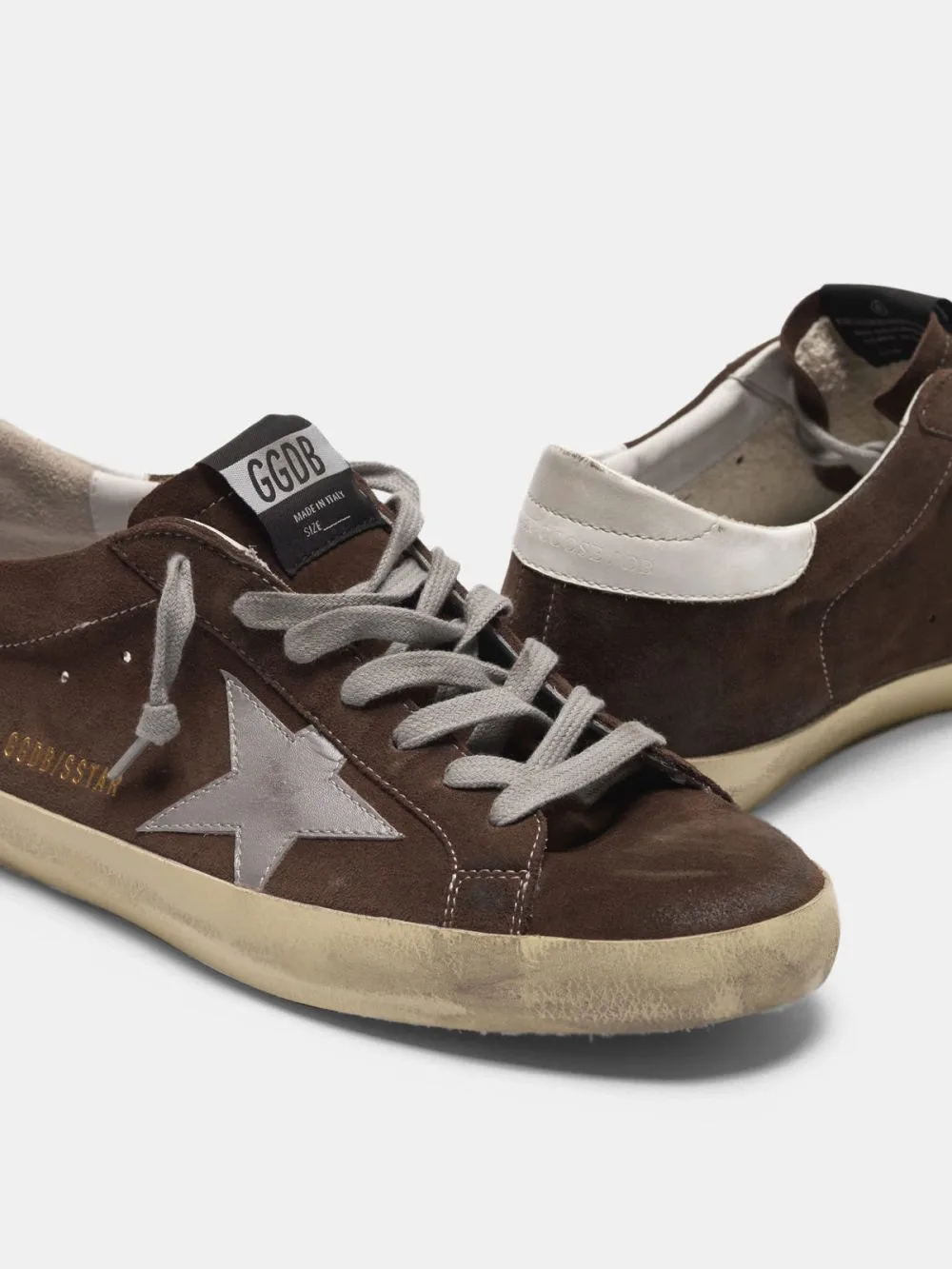 Golden Goose Super-star Sneakers “Silver” — photo 1 of 5