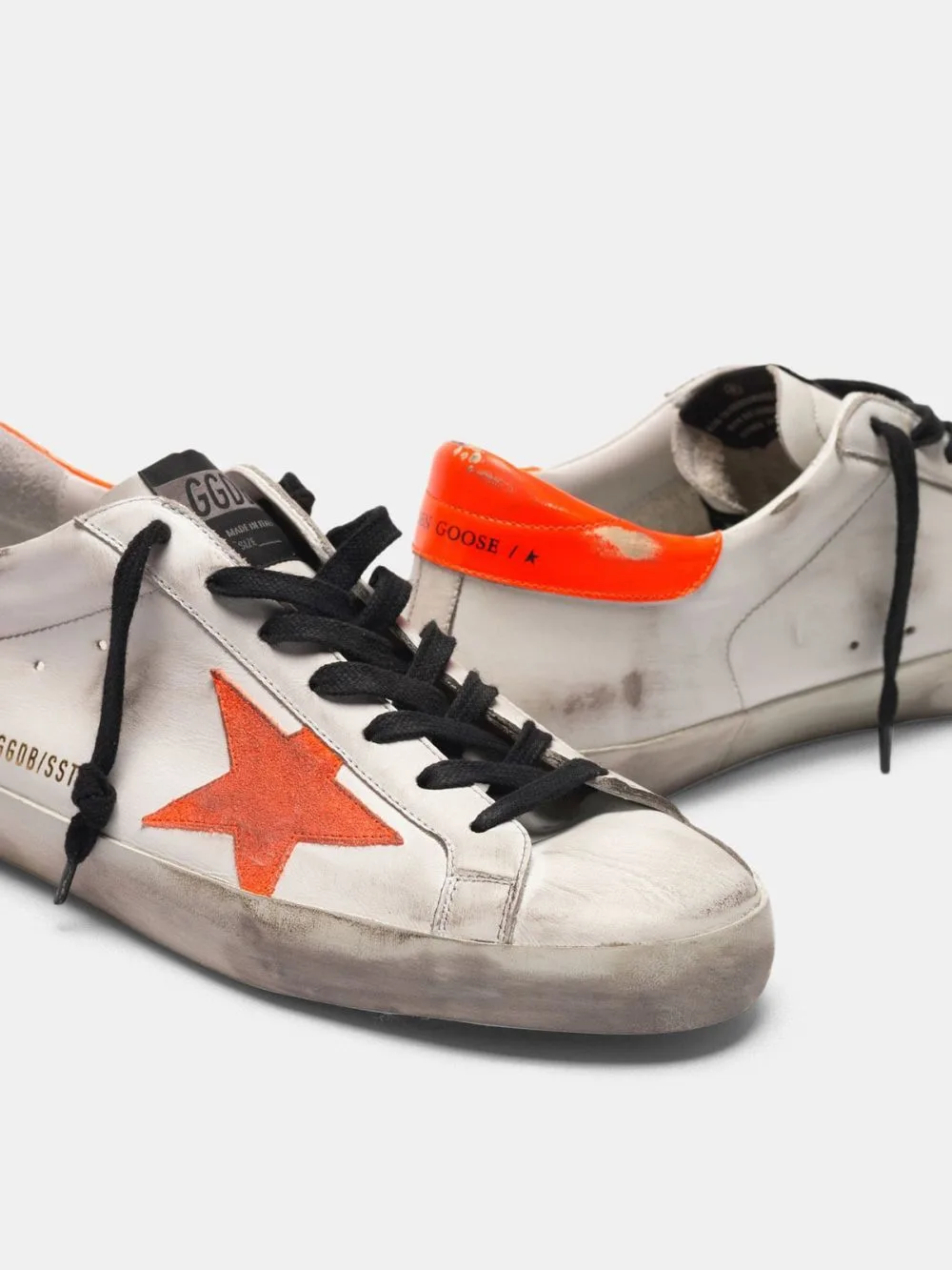 Golden Goose Super-star Sneakers “Orange” — photo 1 of 4