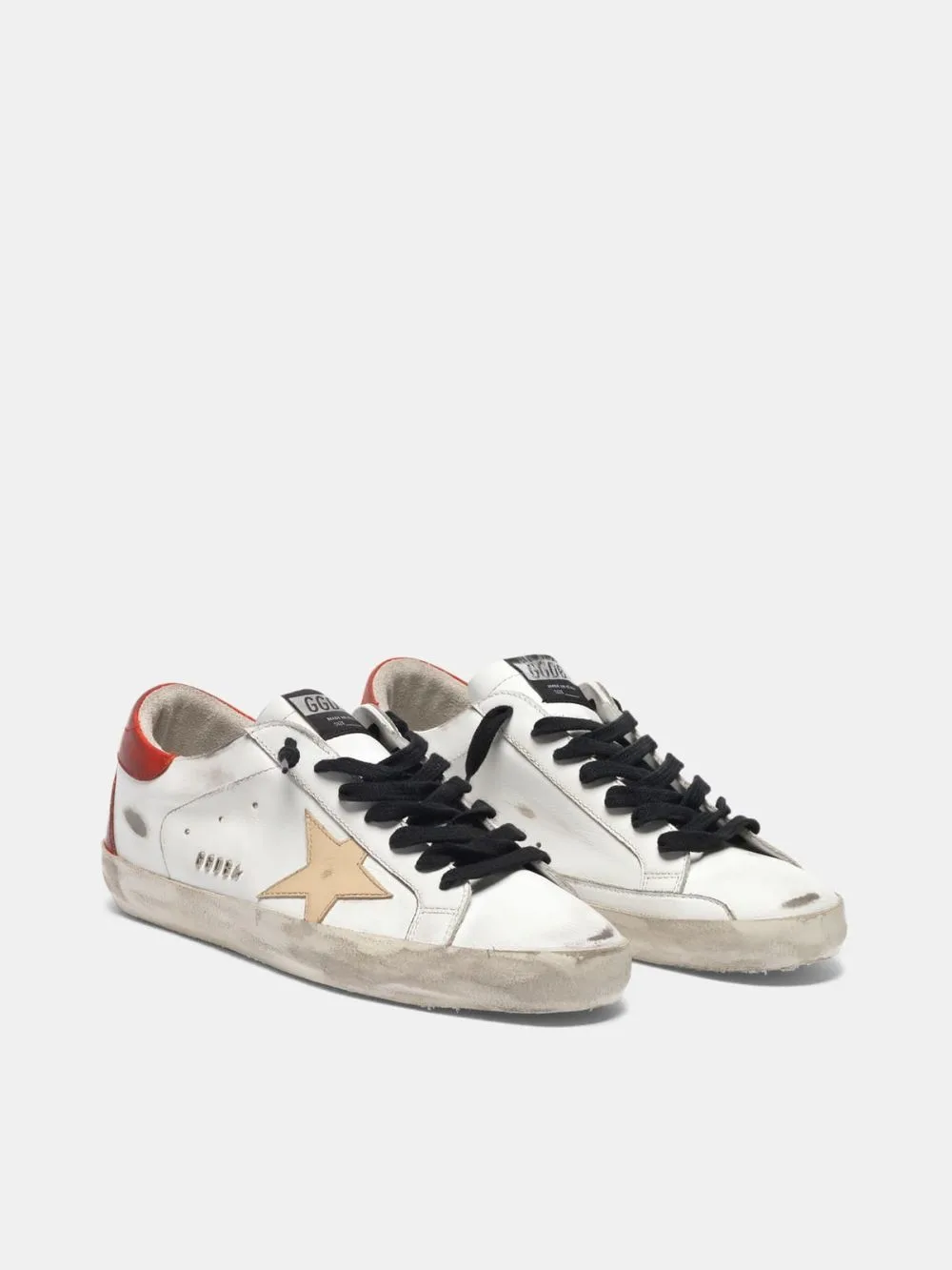 Golden Goose White Super-star Sneakers “White Black” — photo 2 of 4