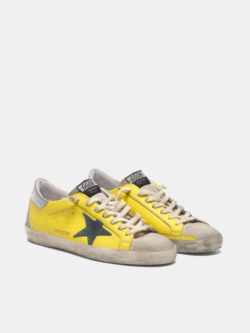 Golden Goose Yellow Super-star Sneakers “Silver Yellow” — photo 2 of 4