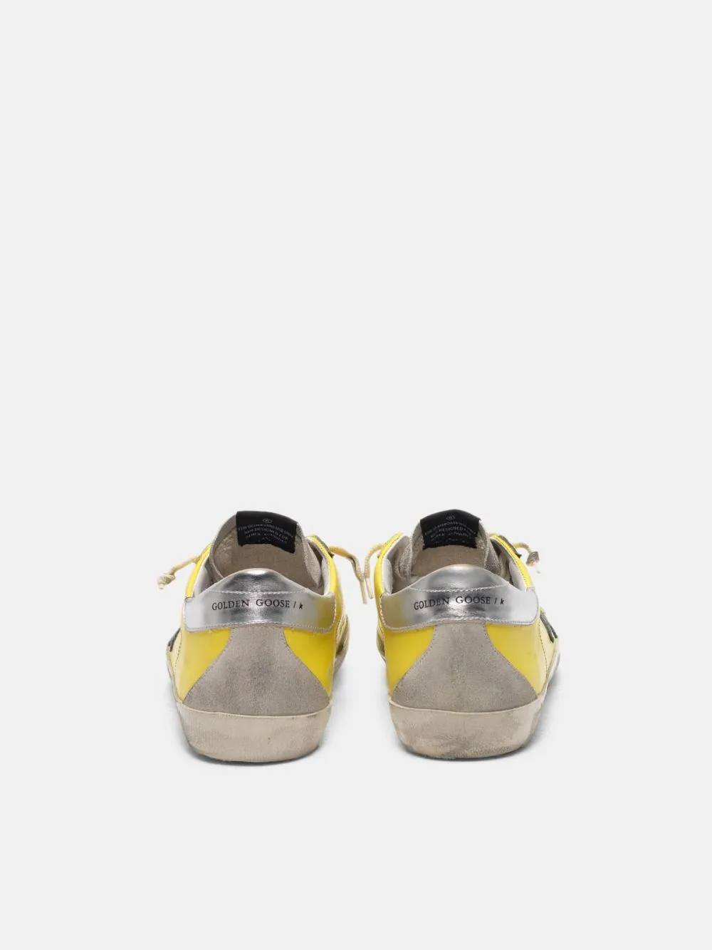 Golden Goose Yellow Super-star Sneakers “Silver Yellow” — photo 3 of 4
