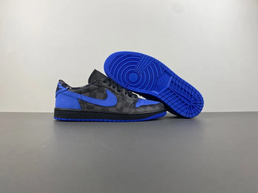 Louis Vuitton AIR Jorda 1 LOW X Y3 “Blue Black” — photo 2 of 16