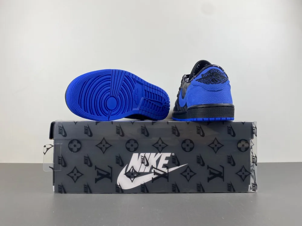 Louis Vuitton AIR Jorda 1 LOW X Y3 “Blue Black” — photo 7 of 16