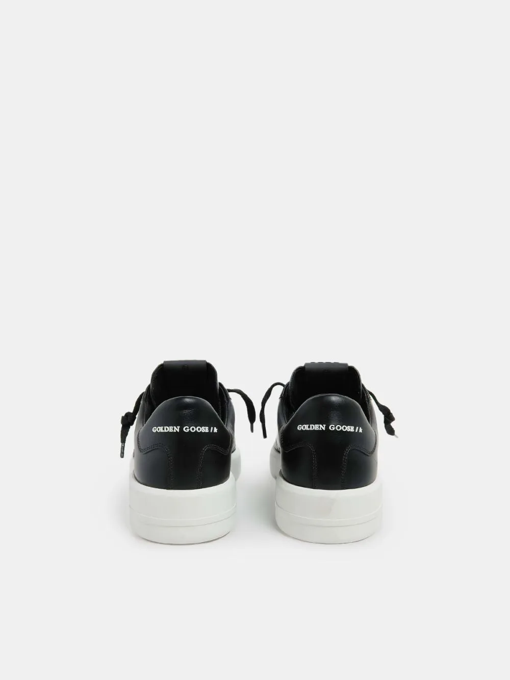 Golden Goose Black Leather Purestar Sneakers “Black” — photo 3 of 4