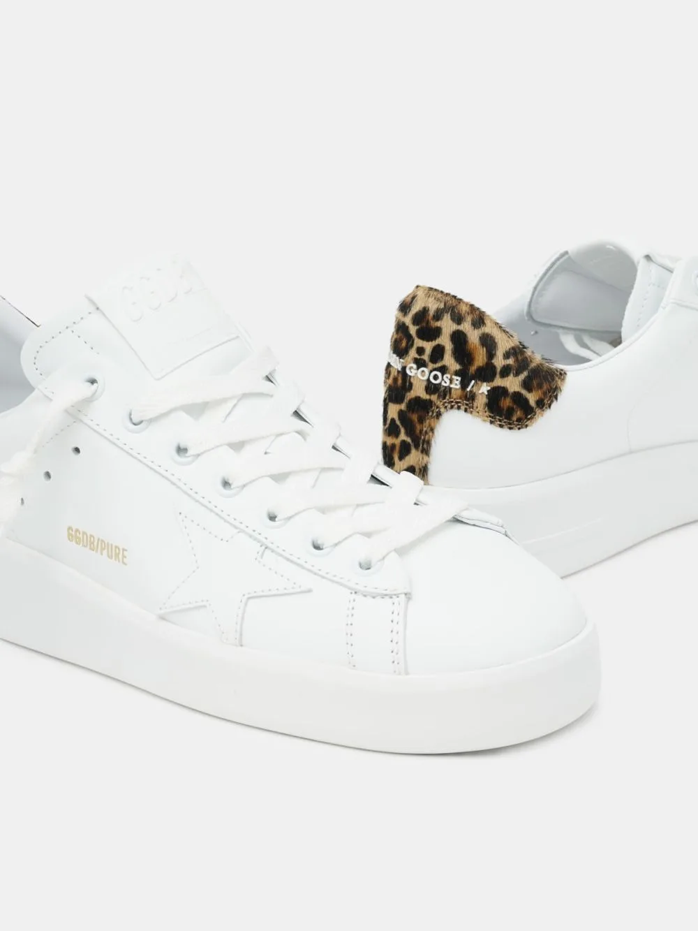 Golden Goose Purestar Sneakers “Leopard” — photo 3 of 4