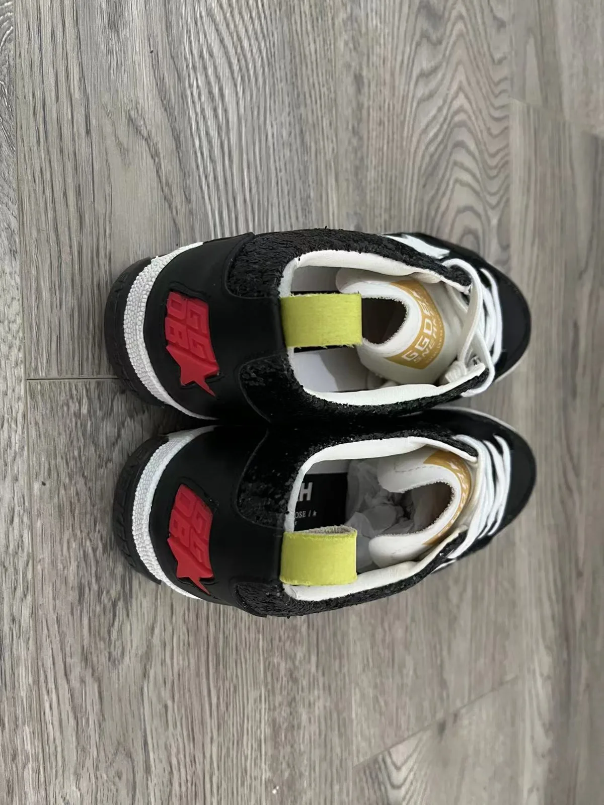 Golden Goose Black Yeah! Sneakers “White Black” — photo 1 of 10