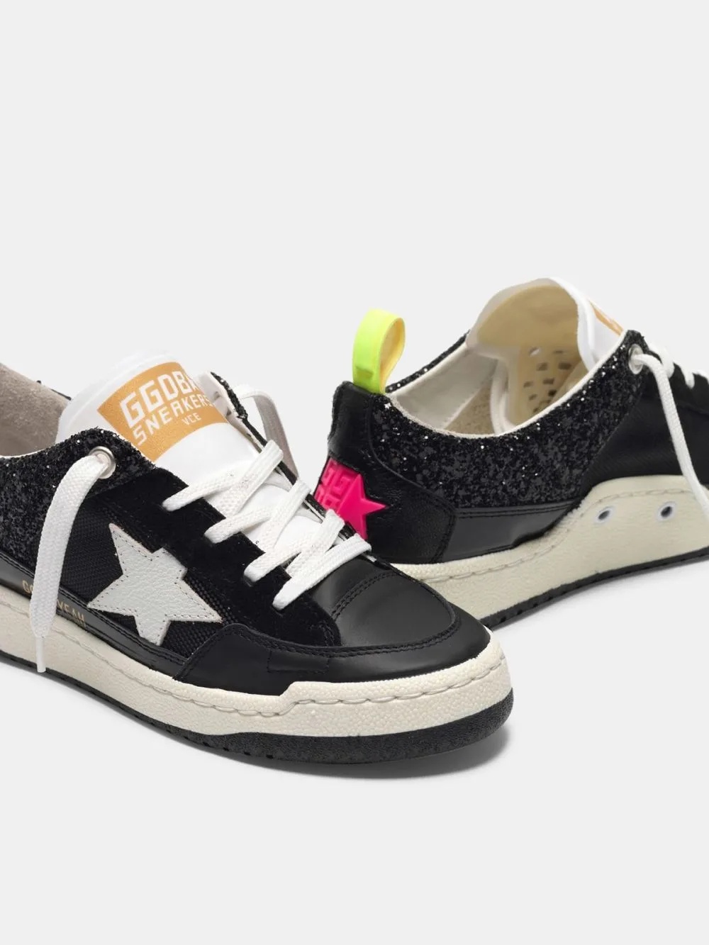 Golden Goose Black Yeah! Sneakers “White Black” — photo 6 of 10