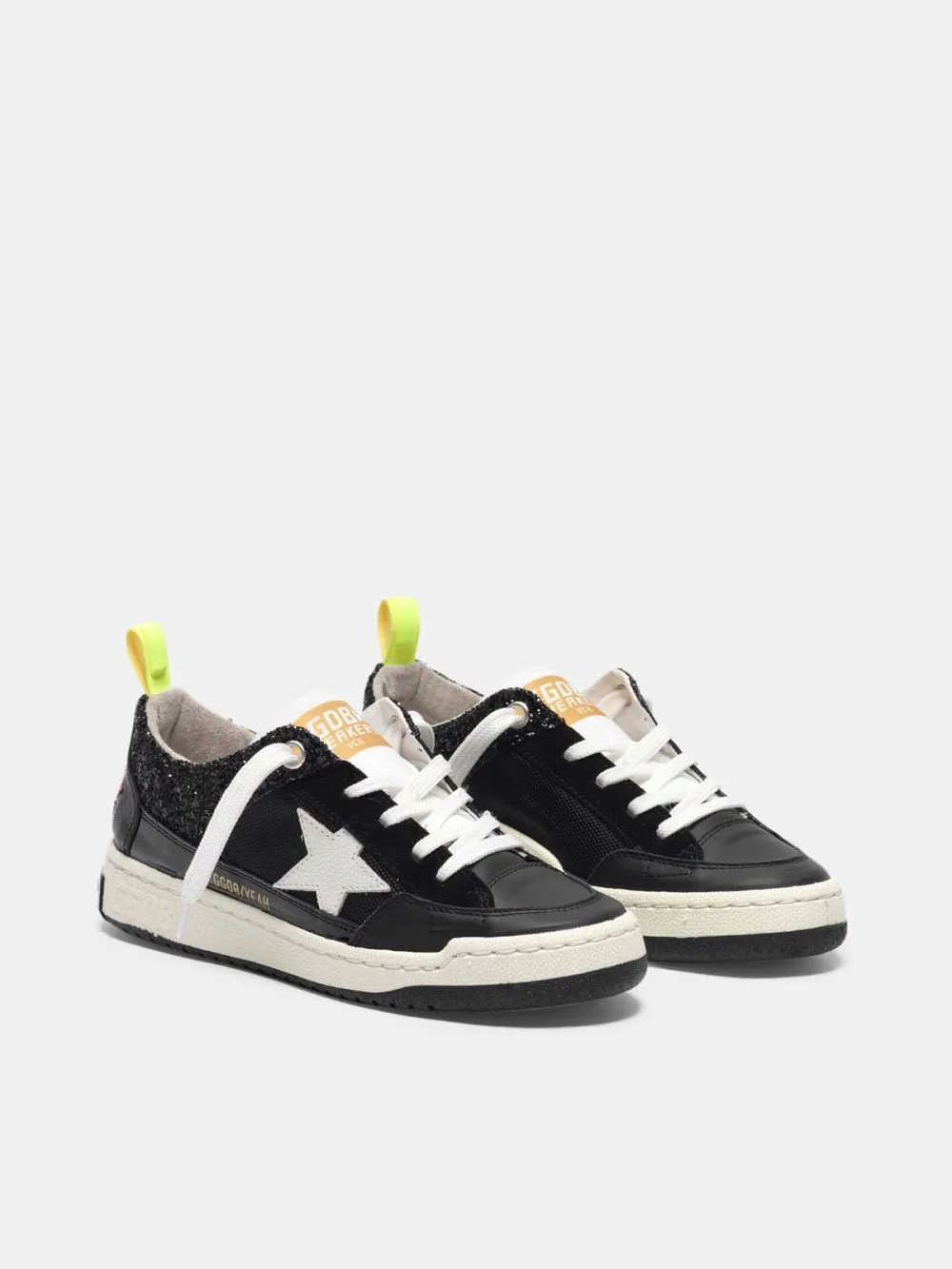 Golden Goose Black Yeah! Sneakers “White Black” — photo 8 of 10