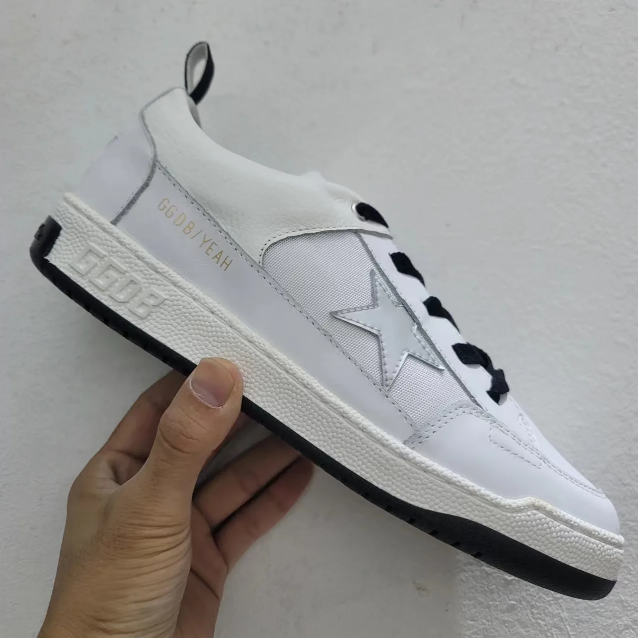 Golden Goose White Yeah! Sneakers “White Silver” — photo 4 of 8