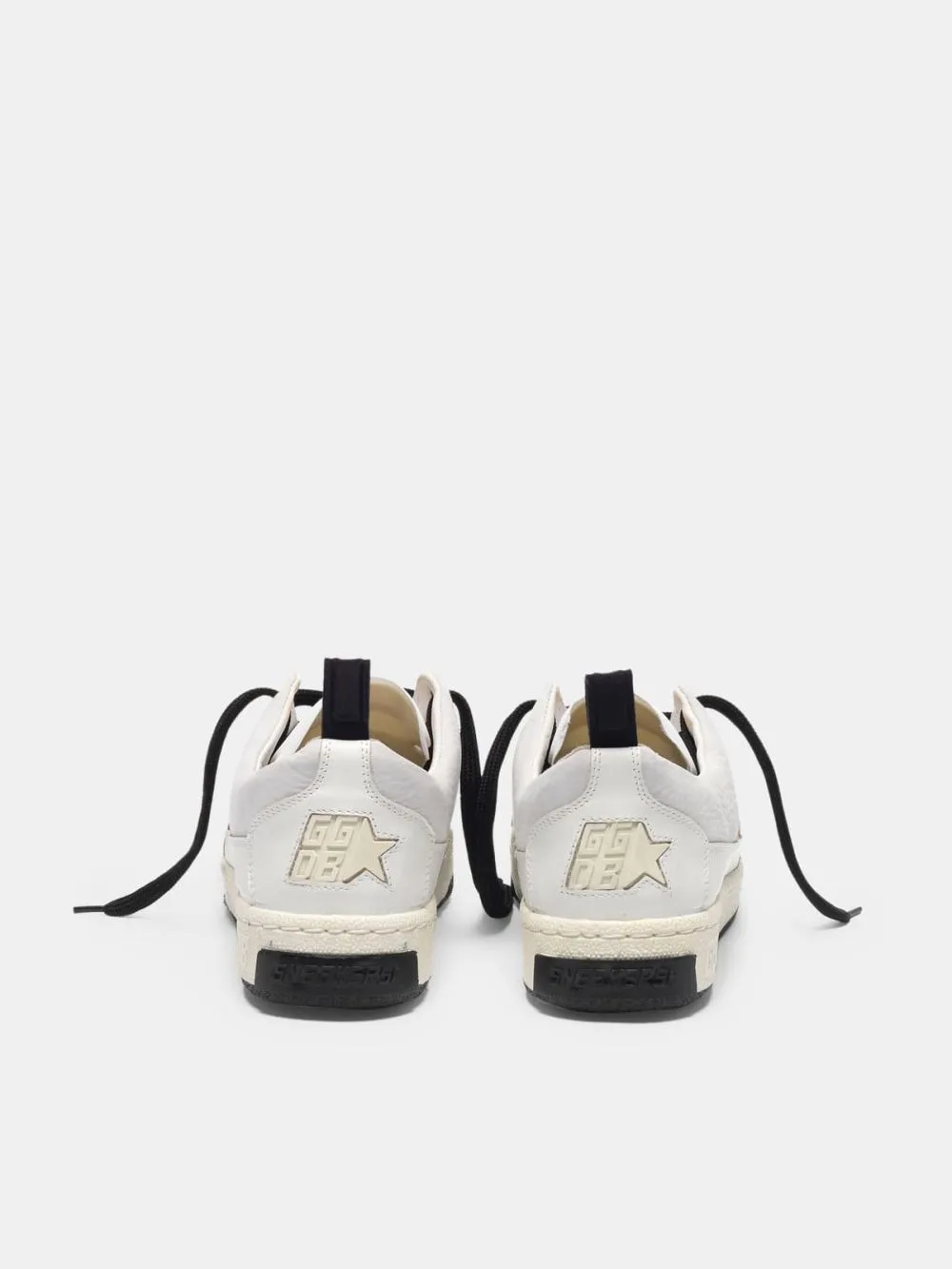 Golden Goose White Yeah! Sneakers “White Silver” — photo 7 of 8