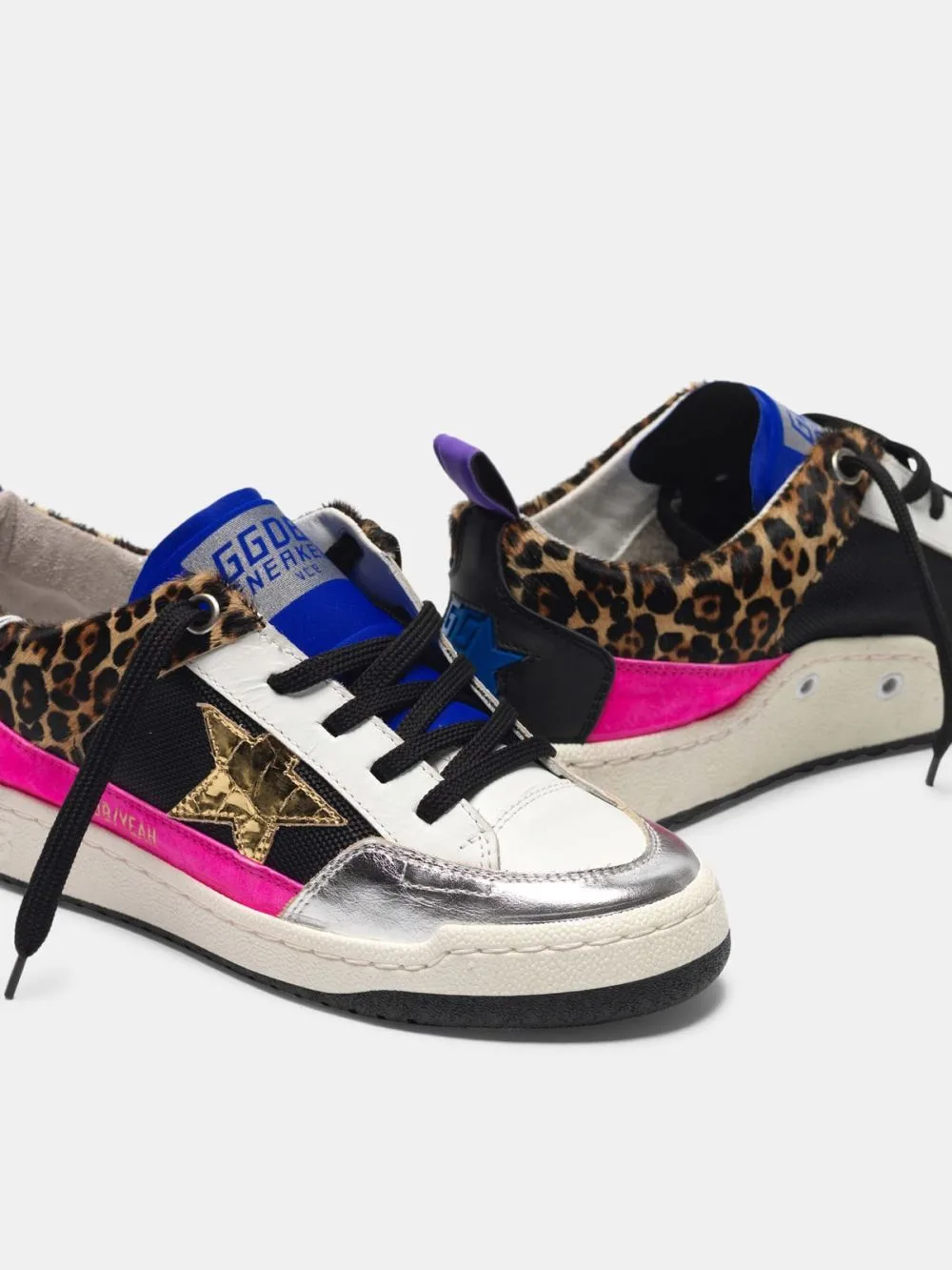 Golden Goose Yeah! Sneakers “Gold Leopard” — photo 1 of 5