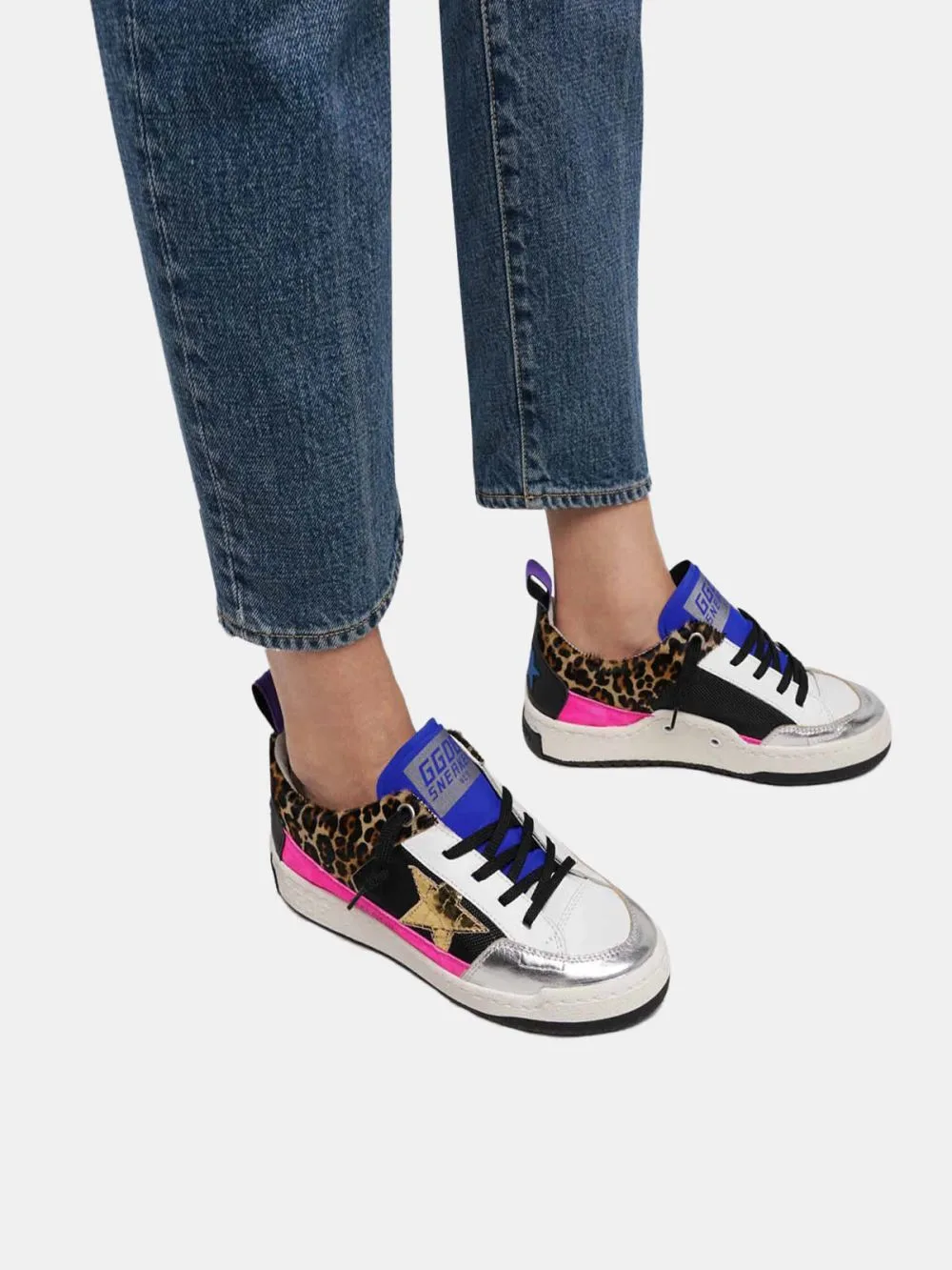 Golden Goose Yeah! Sneakers “Gold Leopard” — photo 2 of 5