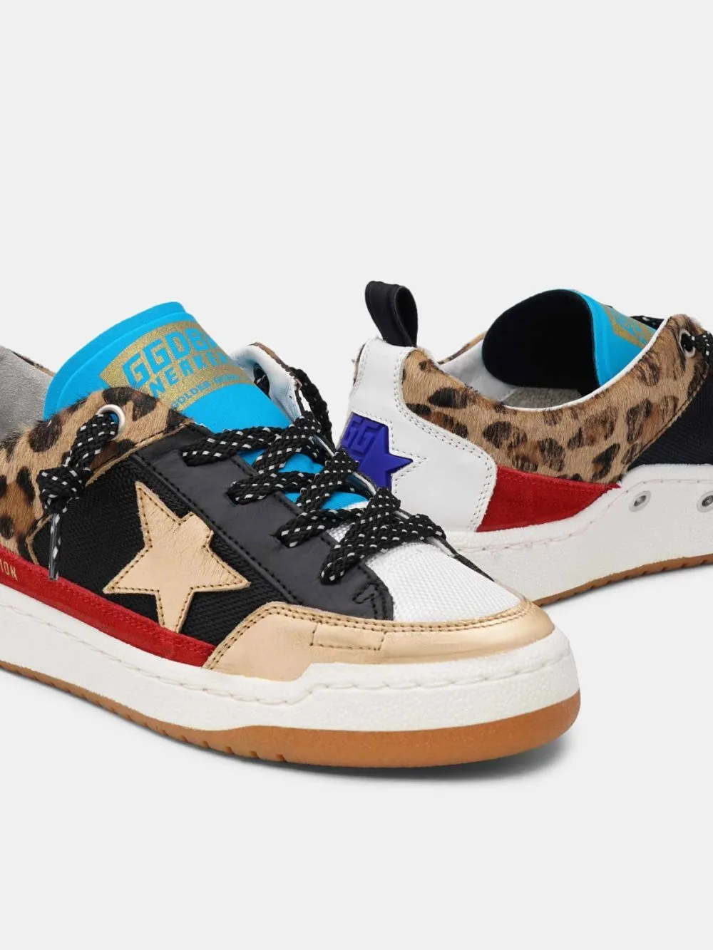 Golden Goose Yeah! Sneakers “Gold Leopard” — photo 1 of 4
