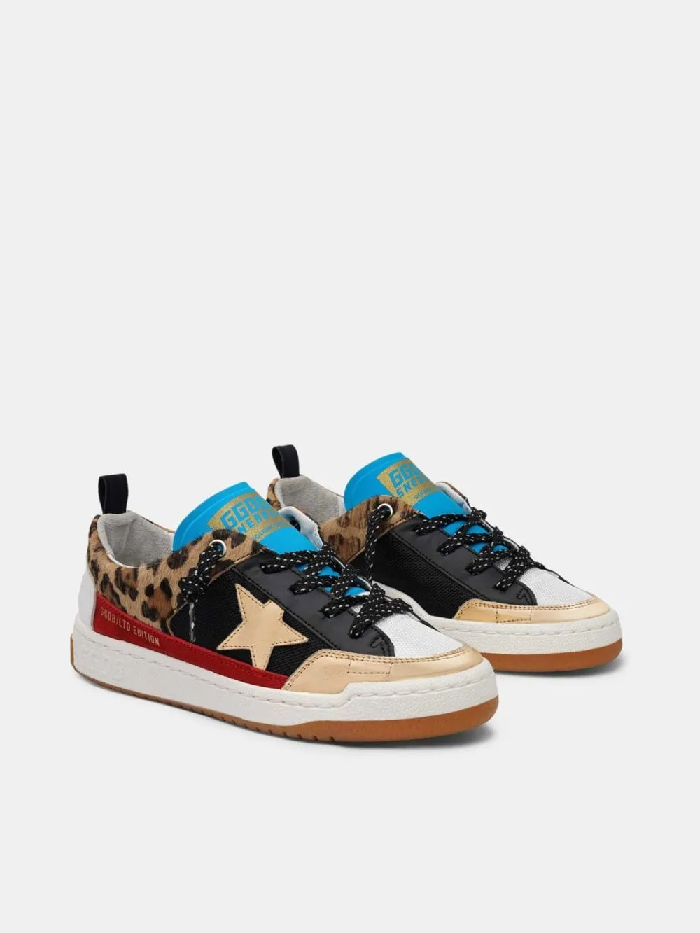 Golden Goose Yeah! Sneakers “Gold Leopard” — photo 2 of 4
