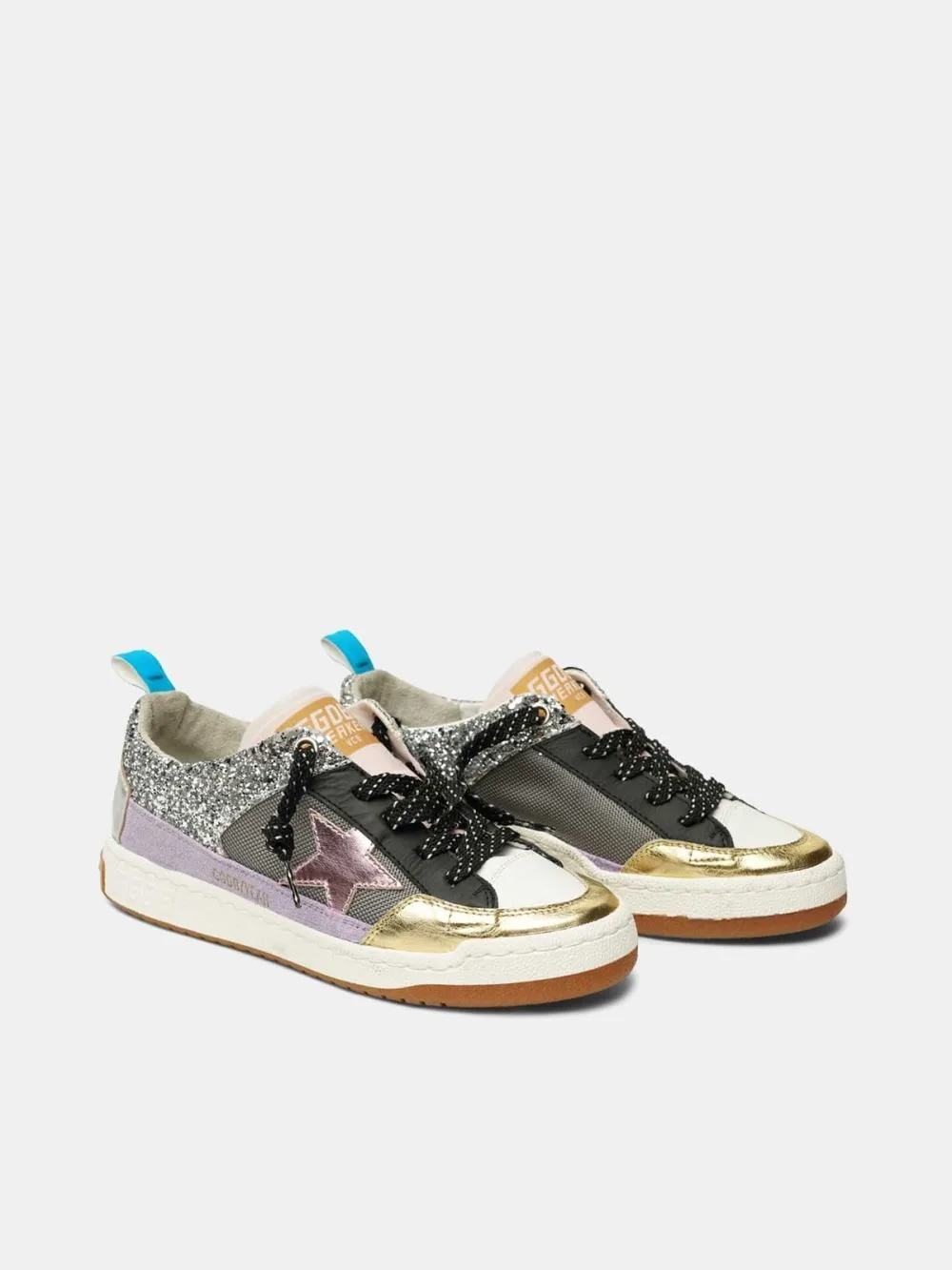 Golden Goose Yeah! Sneakers “Silver Pink” — photo 2 of 4