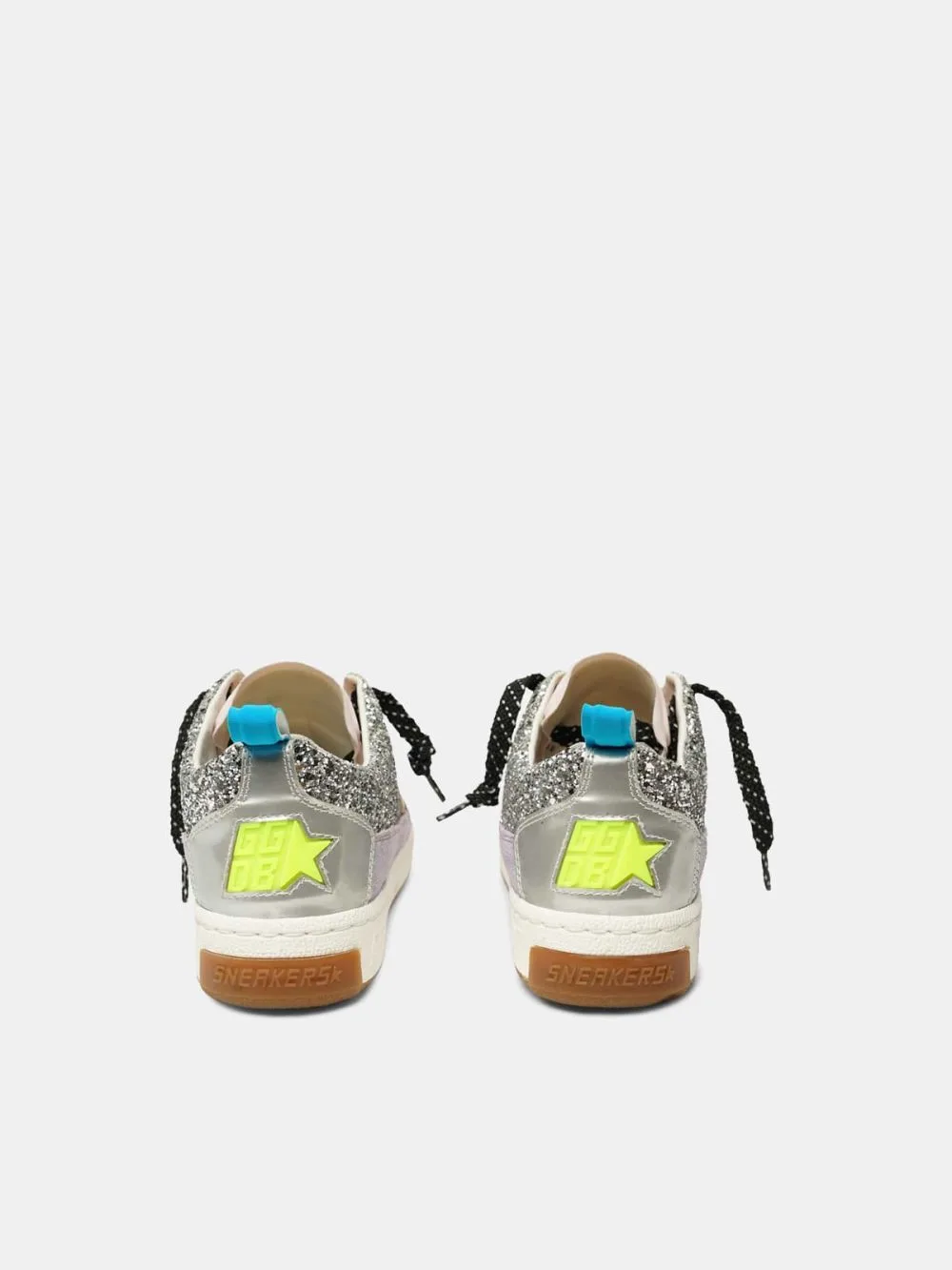 Golden Goose Yeah! Sneakers “Silver Pink” — photo 3 of 4