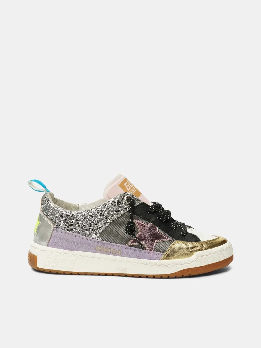 Golden Goose Yeah! Sneakers “Silver Pink” — photo 4 of 4