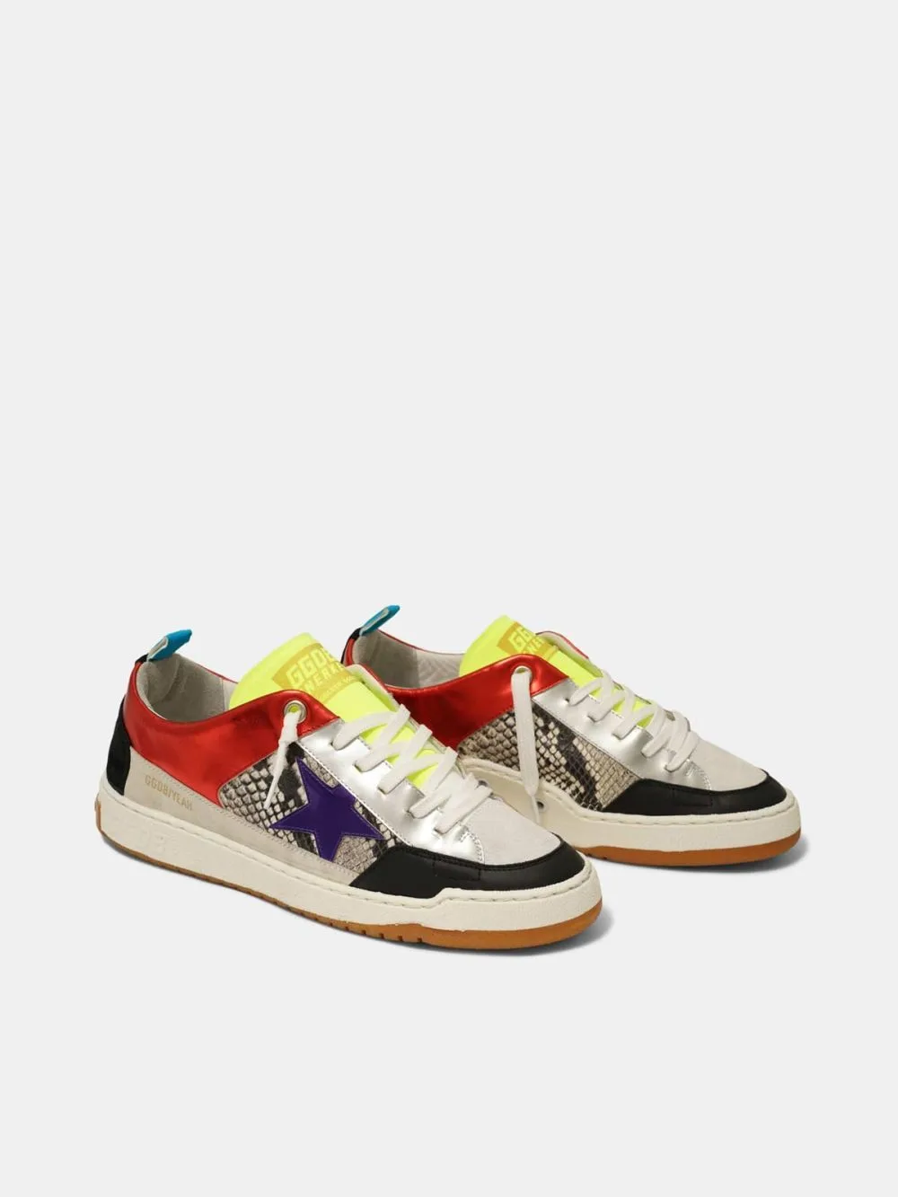Golden Goose Red Yeah! Sneakers “Red Purple” — photo 2 of 4