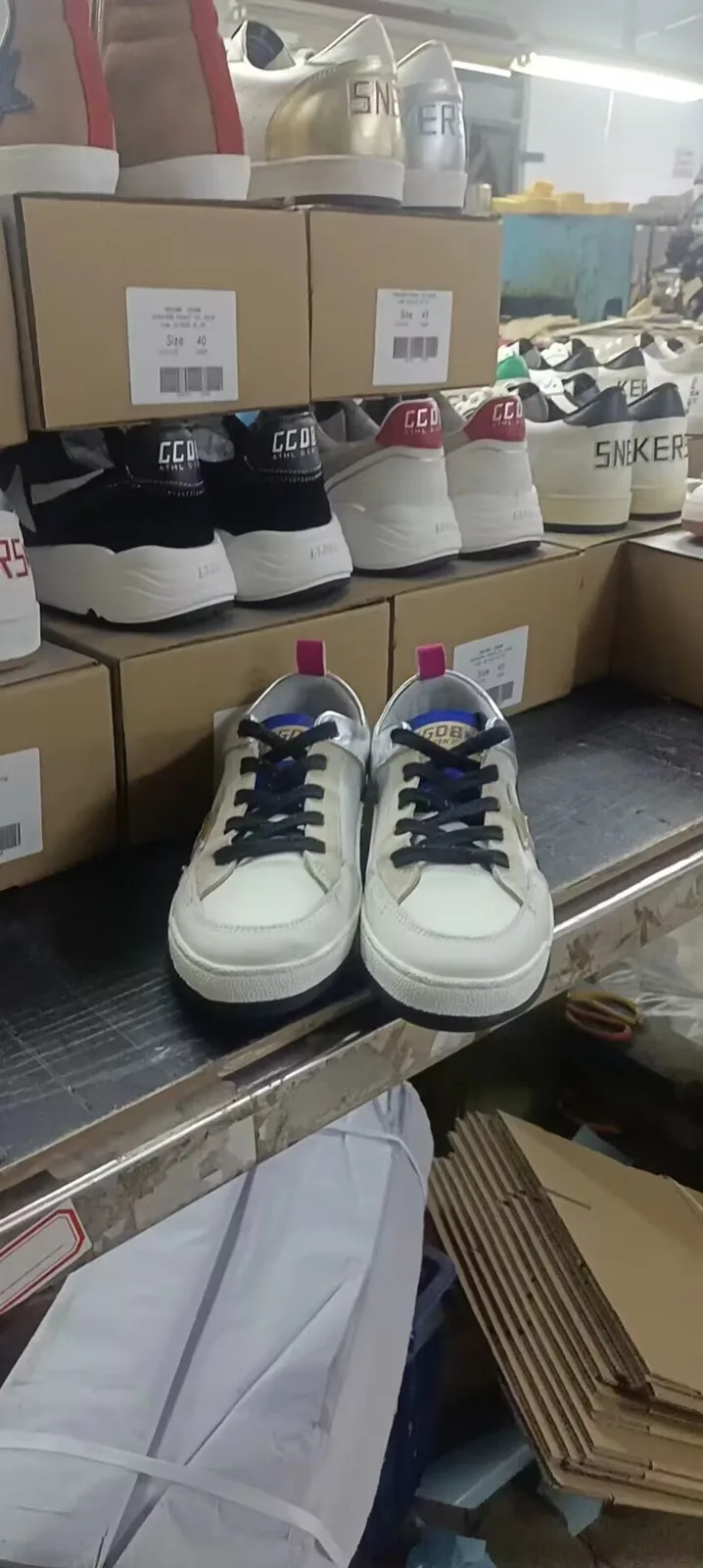 Golden Goose White Yeah! Sneakers “White Gold” — photo 2 of 8