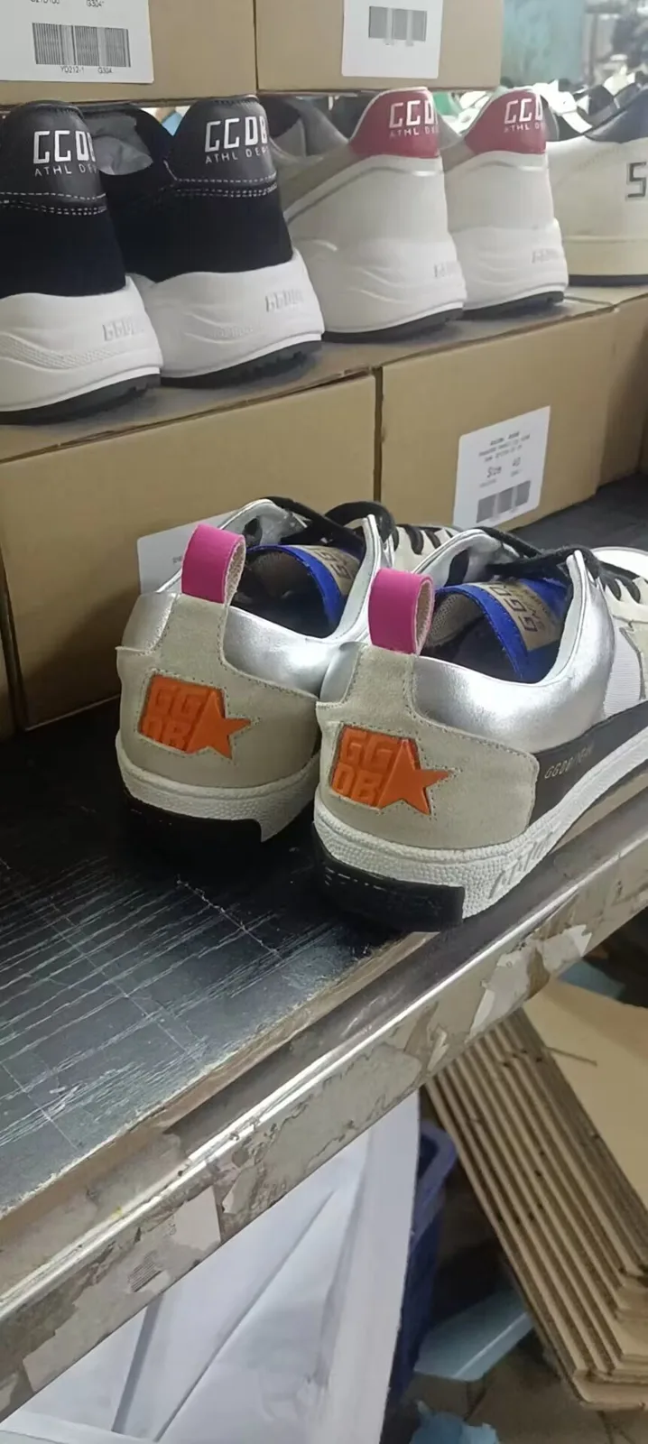 Golden Goose White Yeah! Sneakers “White Gold” — photo 3 of 8