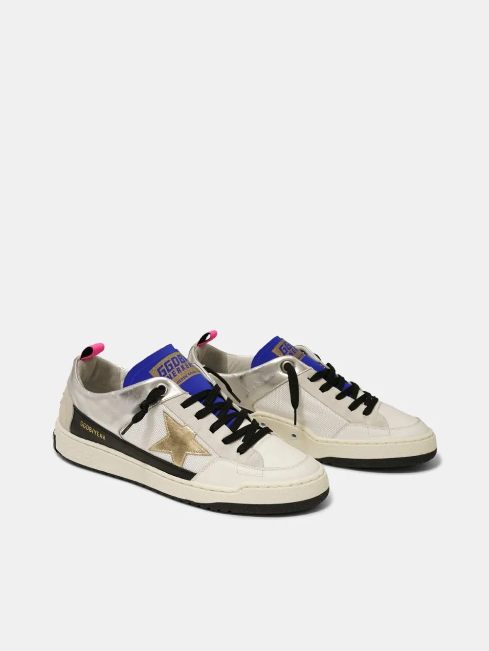 Golden Goose White Yeah! Sneakers “White Gold” — photo 6 of 8