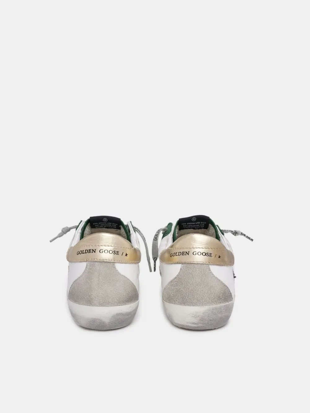 Golden Goose White and Green Super-star Sneakers “White Green” — photo 4 of 4