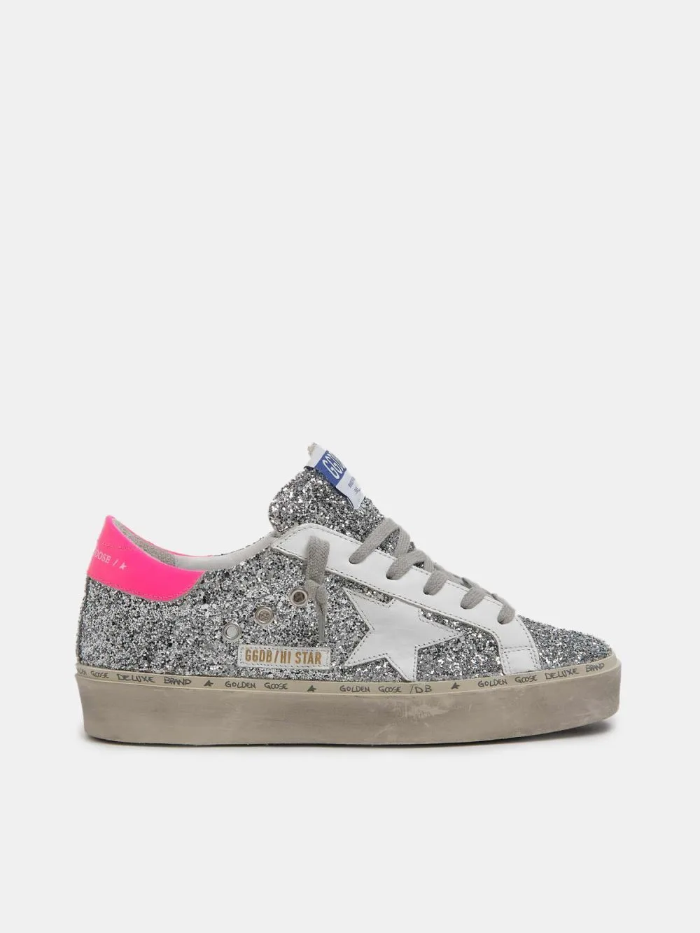Golden Goose Hi Star Sneakers “Silver” — photo 4 of 4