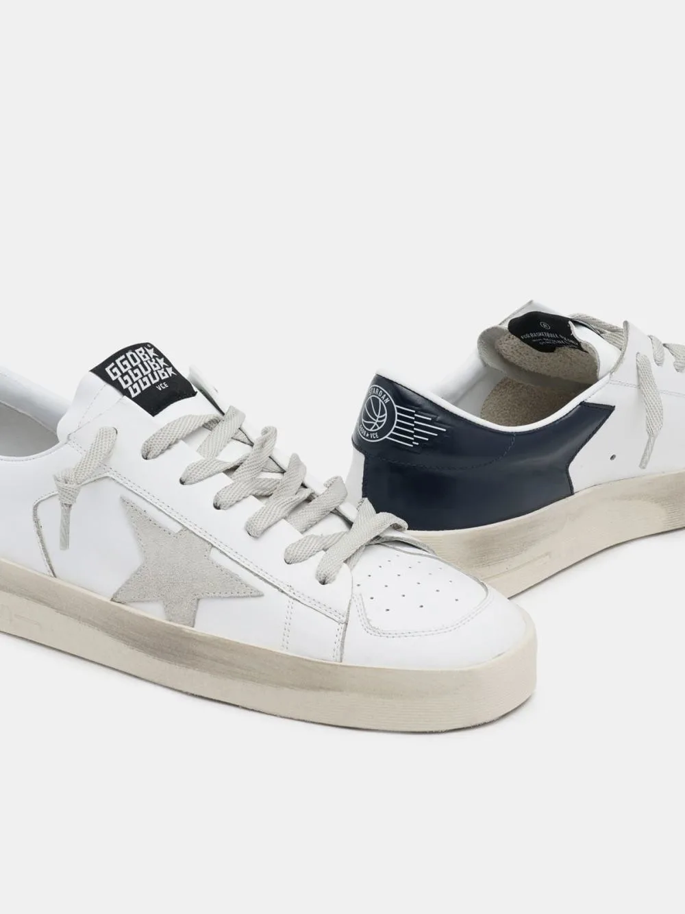 Golden Goose Black and White Stardan Sneakers “White Black” — photo 3 of 6