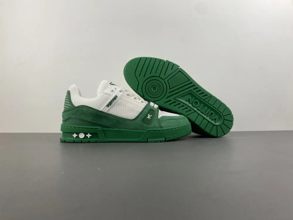 Louis Vuitton Trainer “White Green” — photo 3 of 17