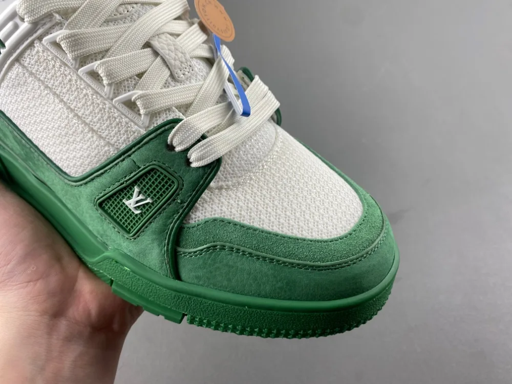 Louis Vuitton Trainer “White Green” — photo 5 of 17