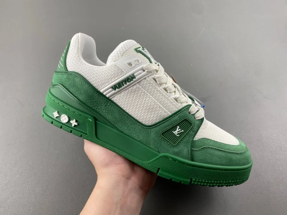 Louis Vuitton Trainer “White Green” — photo 6 of 17