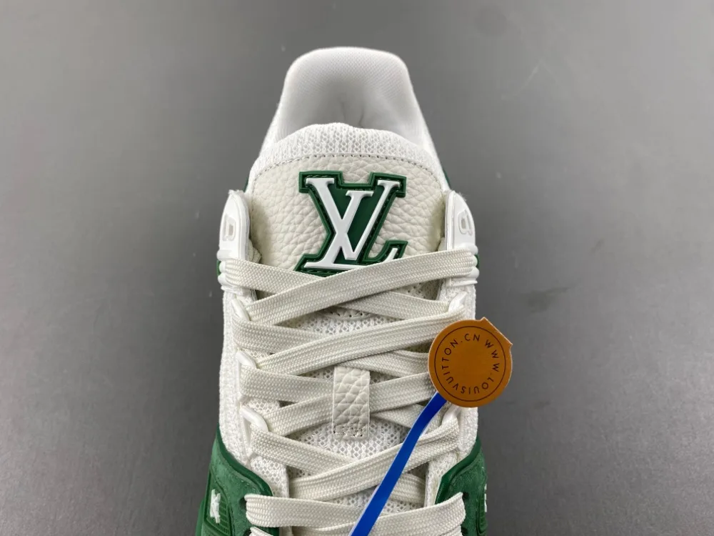 Louis Vuitton Trainer “White Green” — photo 8 of 17