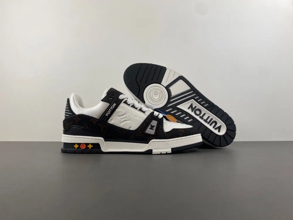 Louis Vuitton Trainer “White Black Brown” — photo 4 of 17